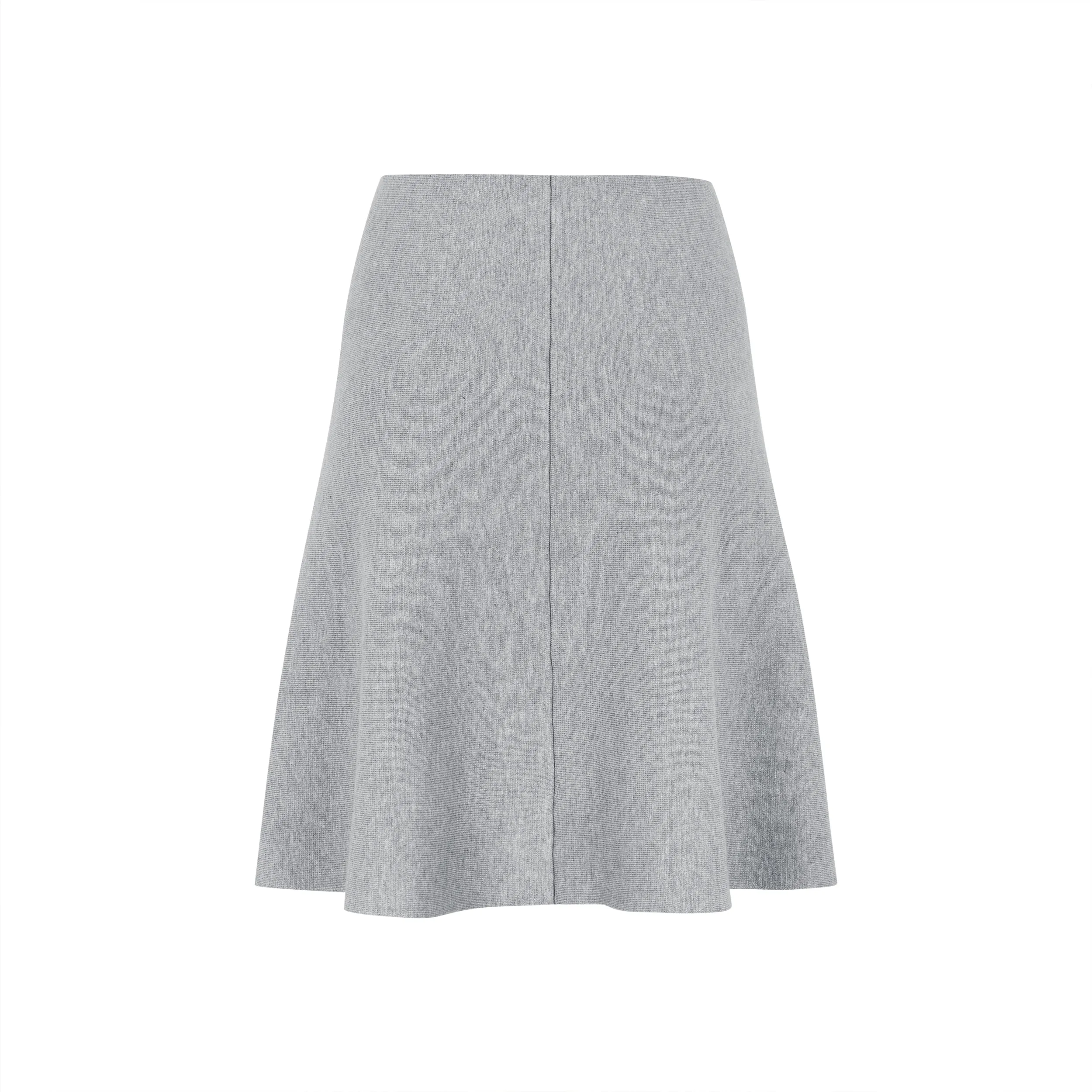 SRHenrietta Short Skirt - Light Grey Melange