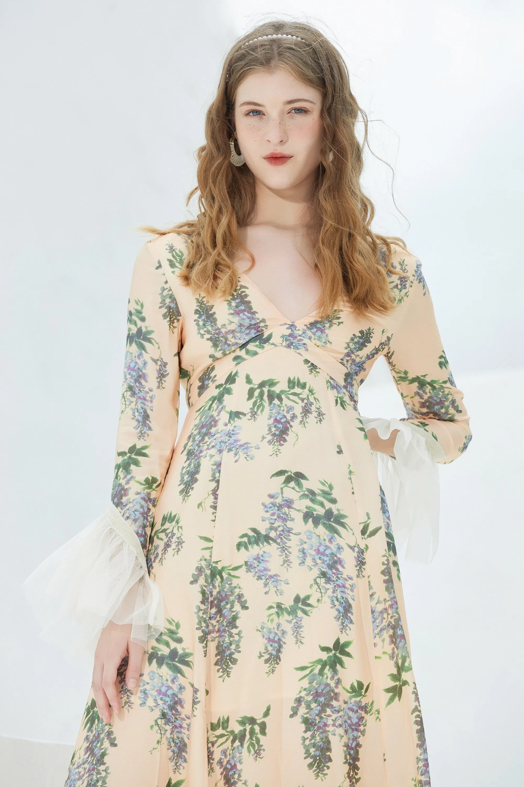 ST | Wisteria Ribbon Maxi Dress