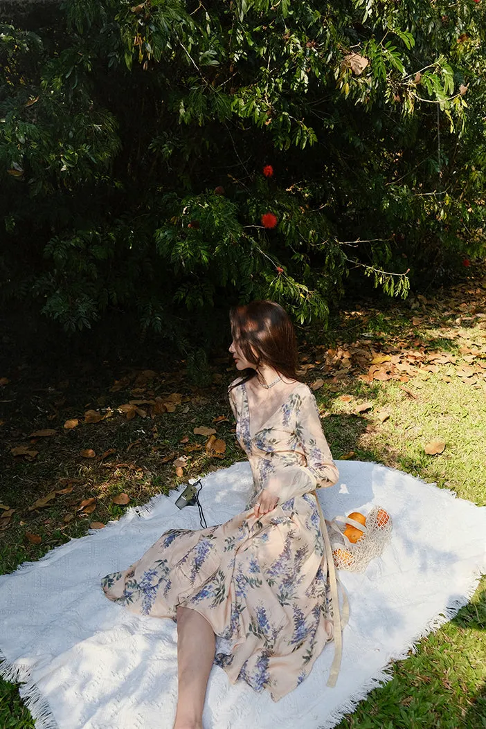 ST | Wisteria Ribbon Maxi Dress