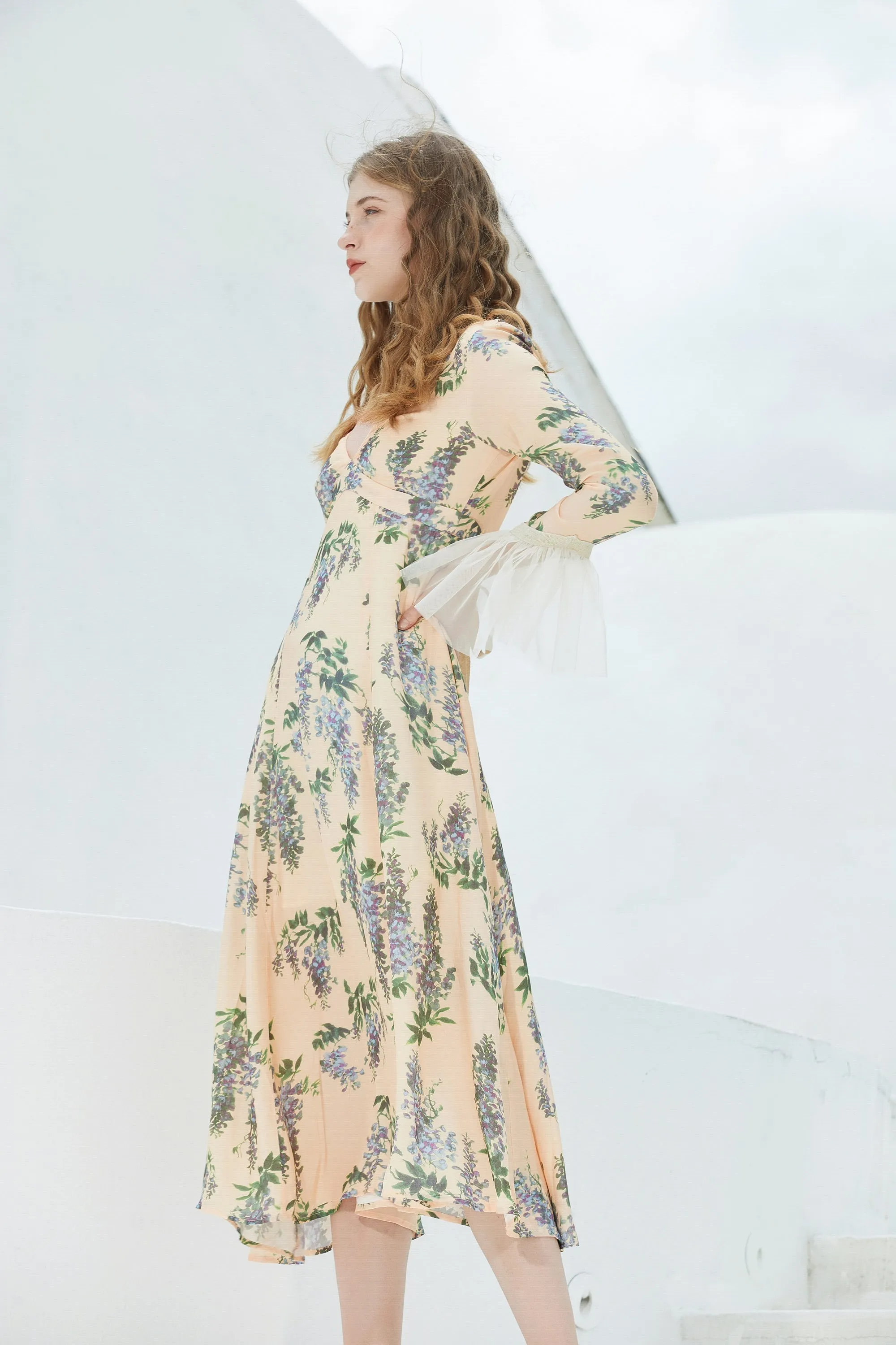 ST | Wisteria Ribbon Maxi Dress