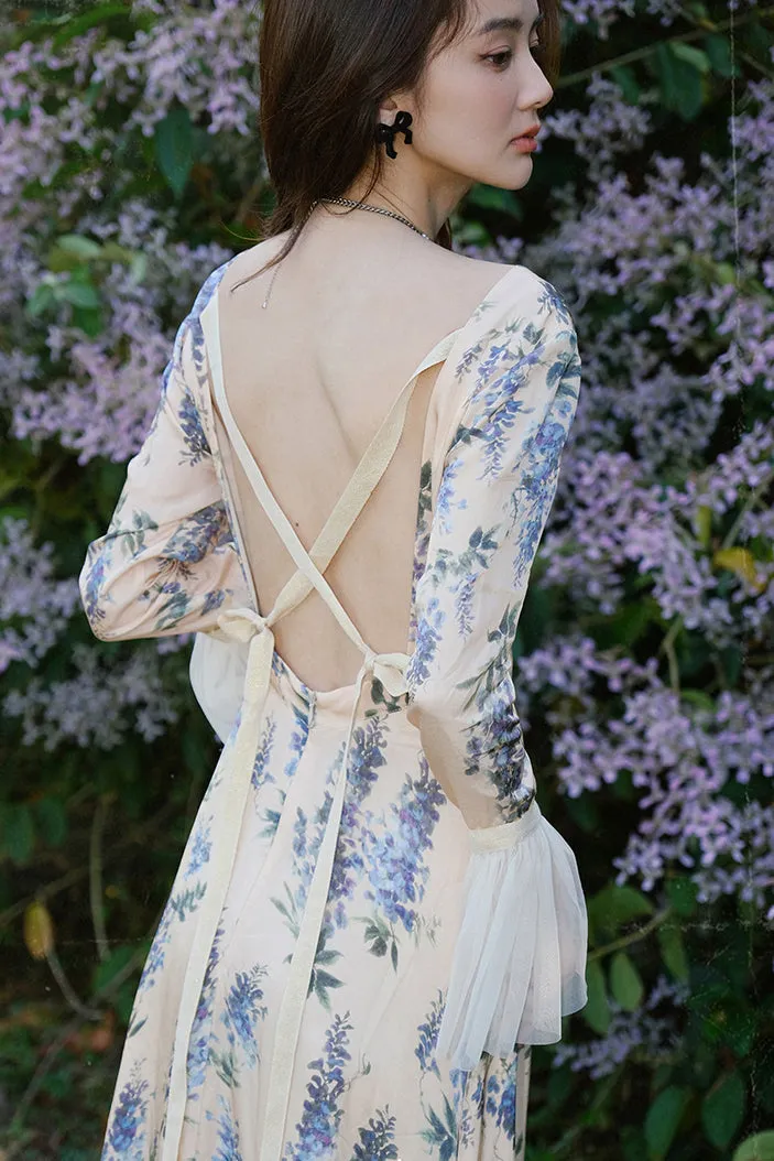 ST | Wisteria Ribbon Maxi Dress