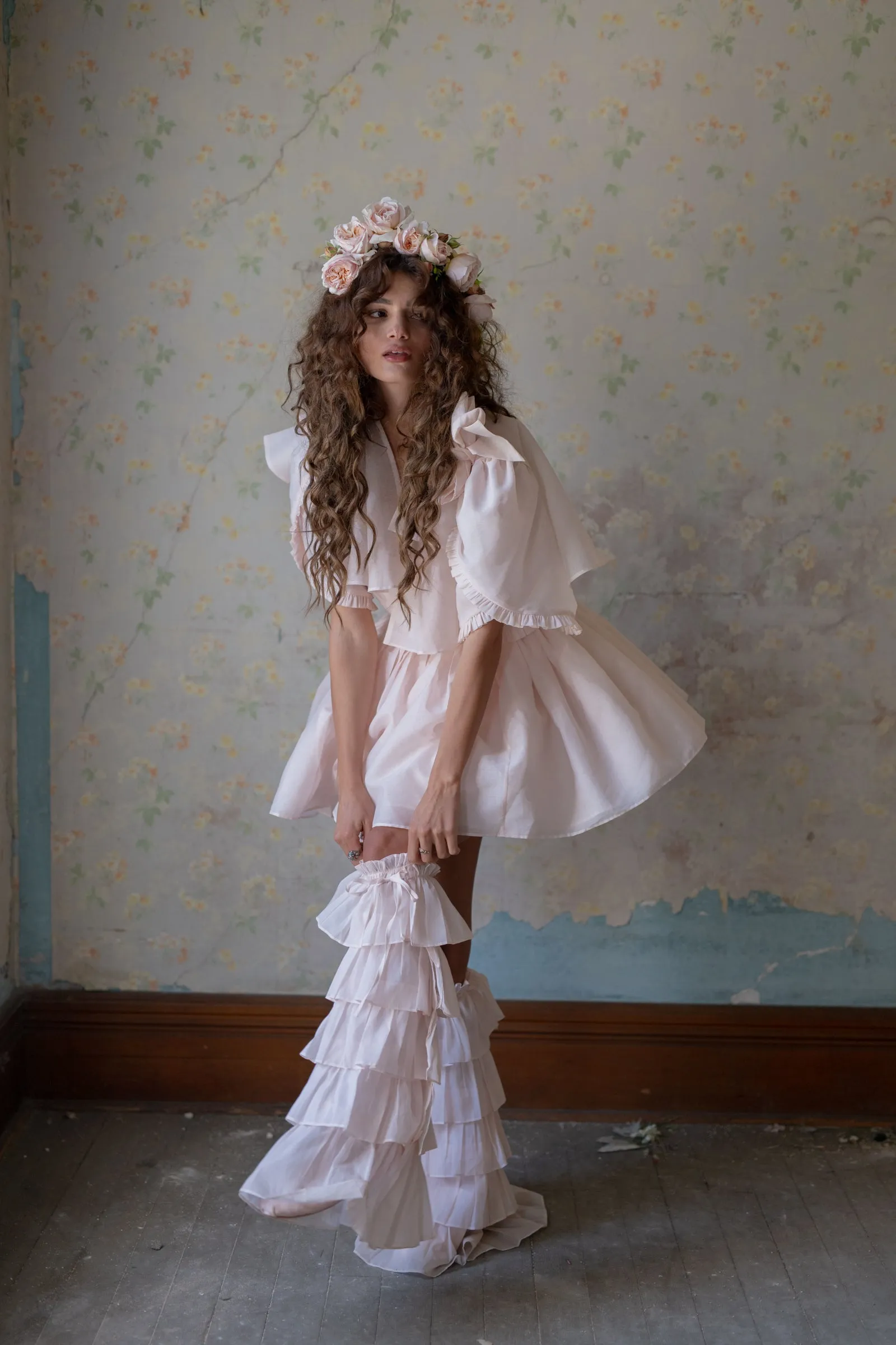 The Blush Fairy Wing Leg Wraps