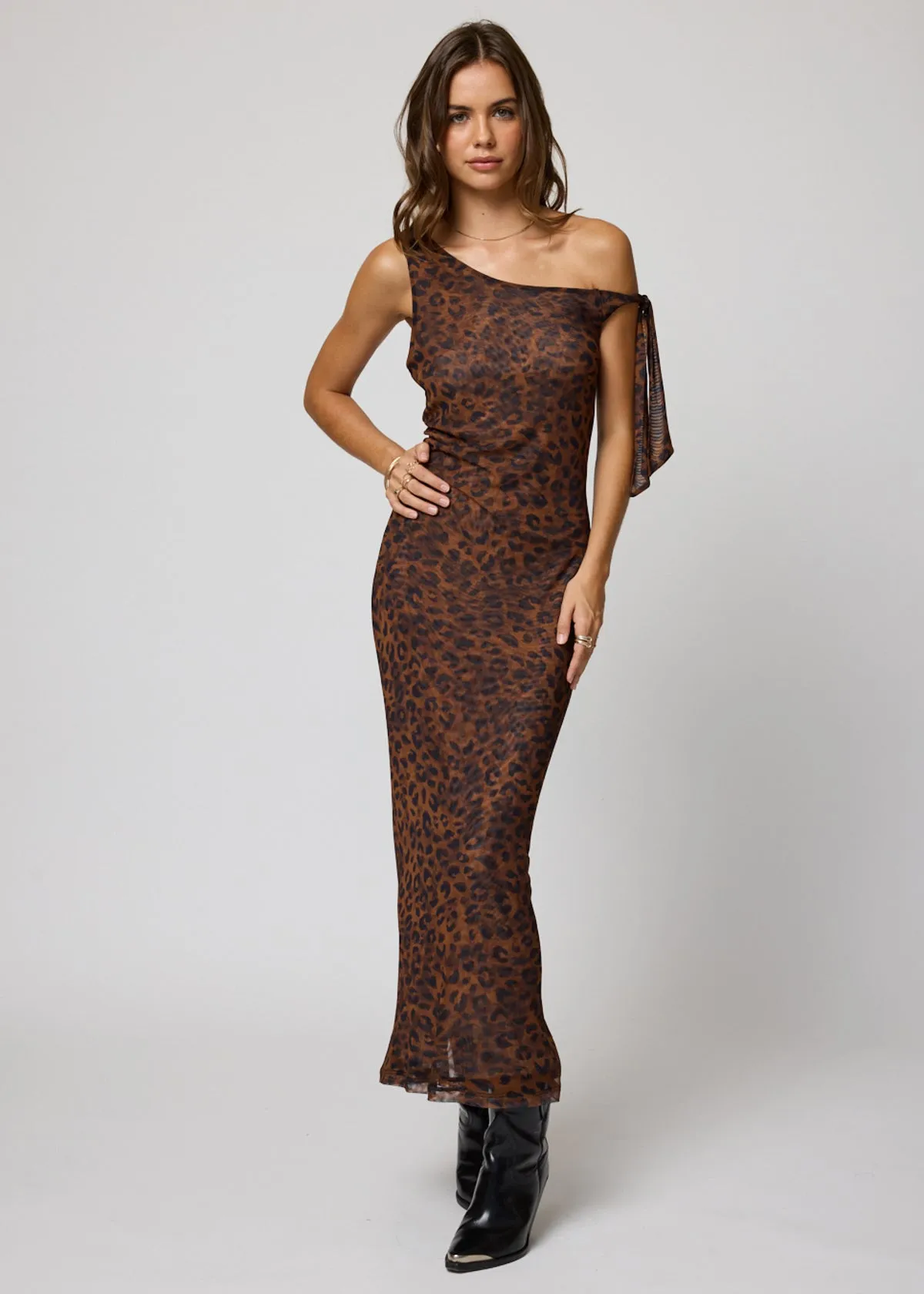 THE CARLOTA MAXI DRESS MESH