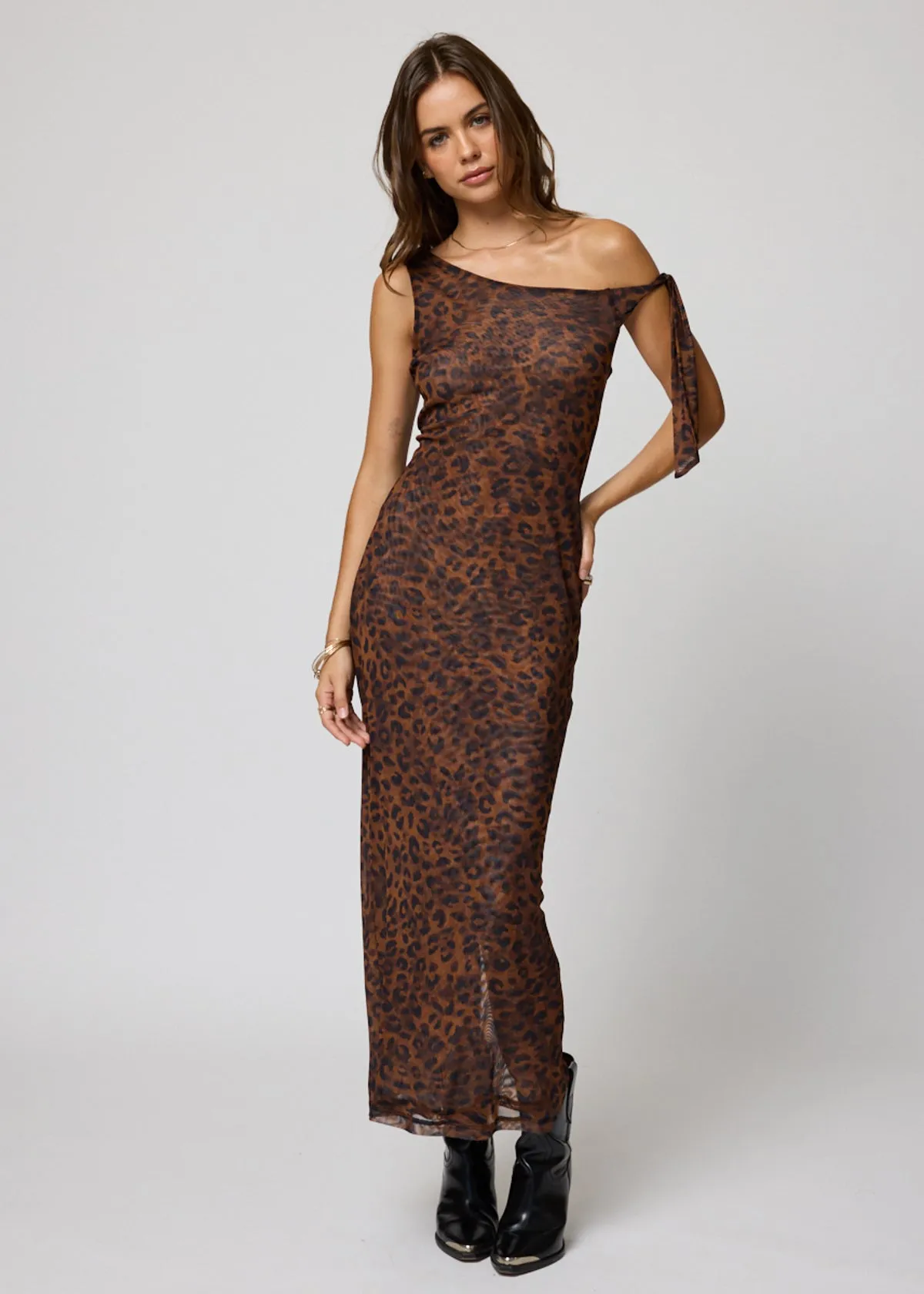 THE CARLOTA MAXI DRESS MESH