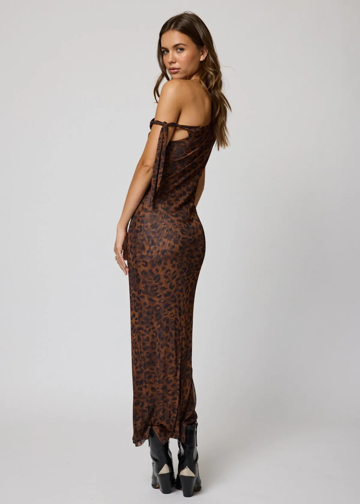 THE CARLOTA MAXI DRESS MESH
