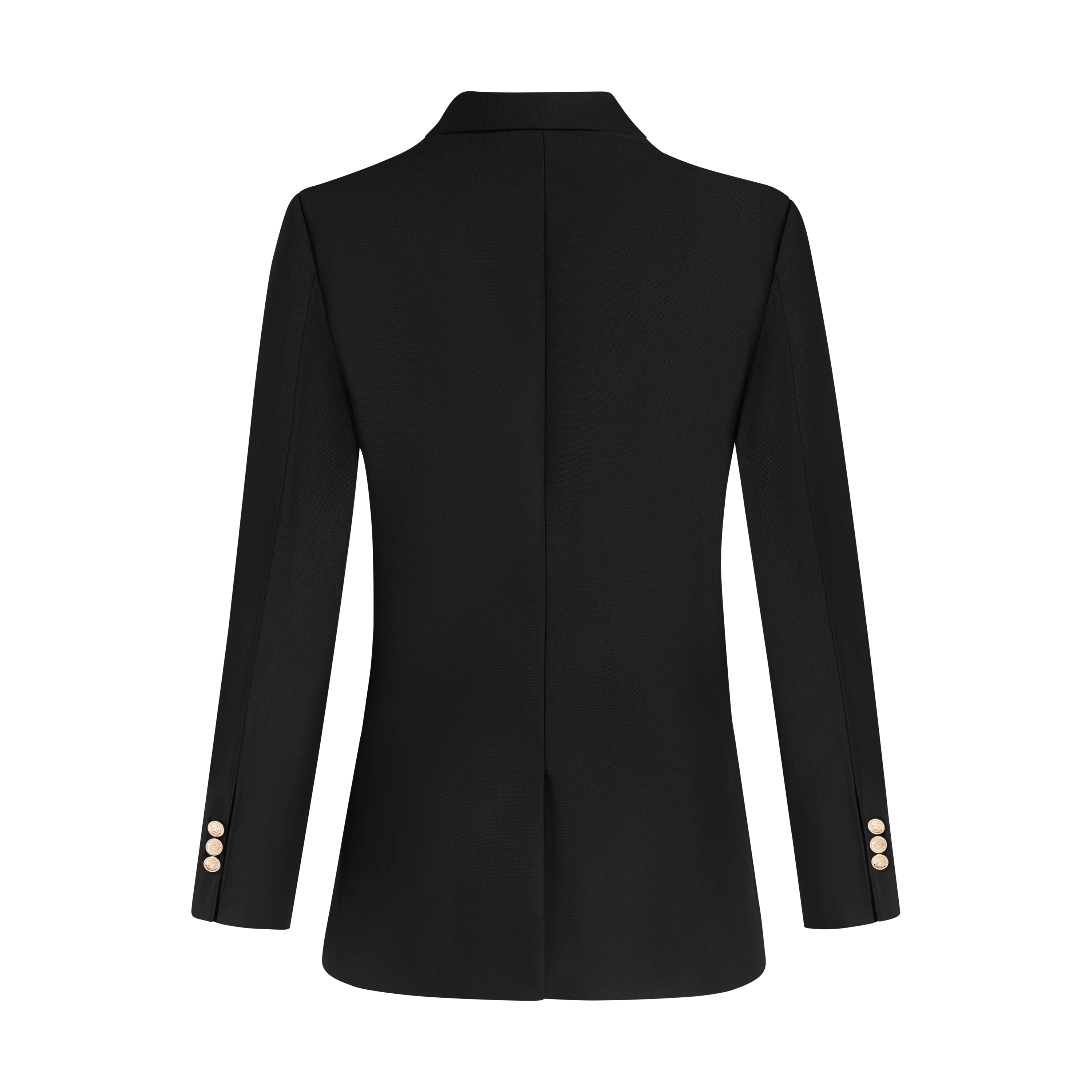 THE WOMEN'S OVERSIZED DIPLOMAT BLAZER-BLACK