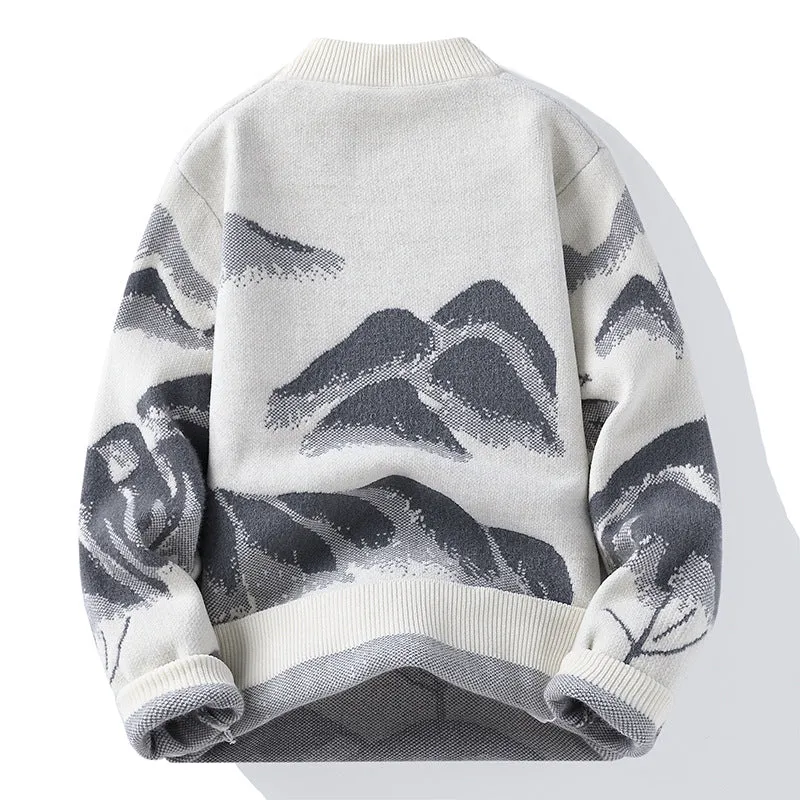 Toleet fall outfits men Black Friday Cyber Monday Christmas Sweater Men's Knitwear Autumn Velvet Sweater