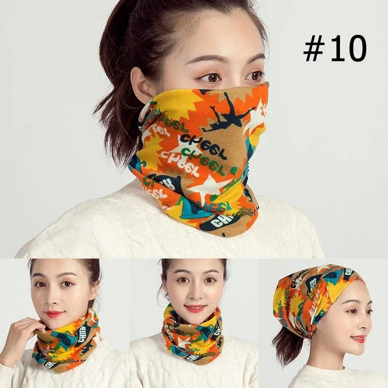 Unisex Cotton Ring Neck Scarf