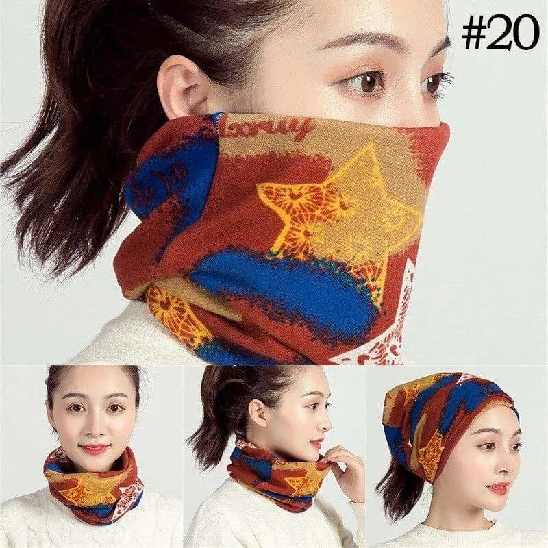 Unisex Cotton Ring Neck Scarf