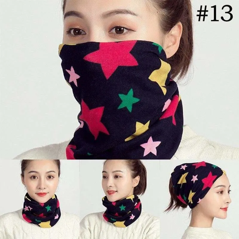 Unisex Cotton Ring Neck Scarf