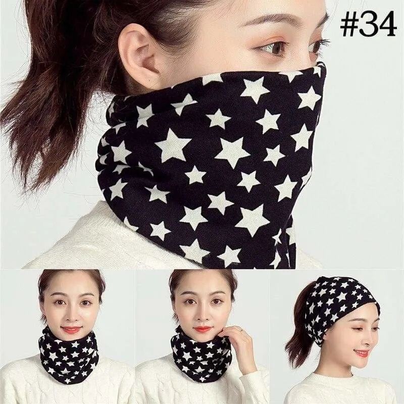 Unisex Cotton Ring Neck Scarf