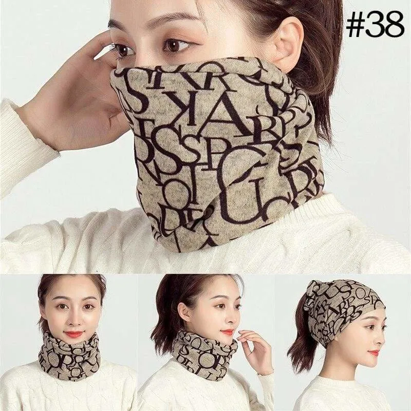 Unisex Cotton Ring Neck Scarf
