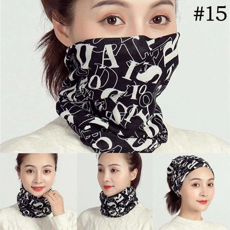 Unisex Cotton Ring Neck Scarf