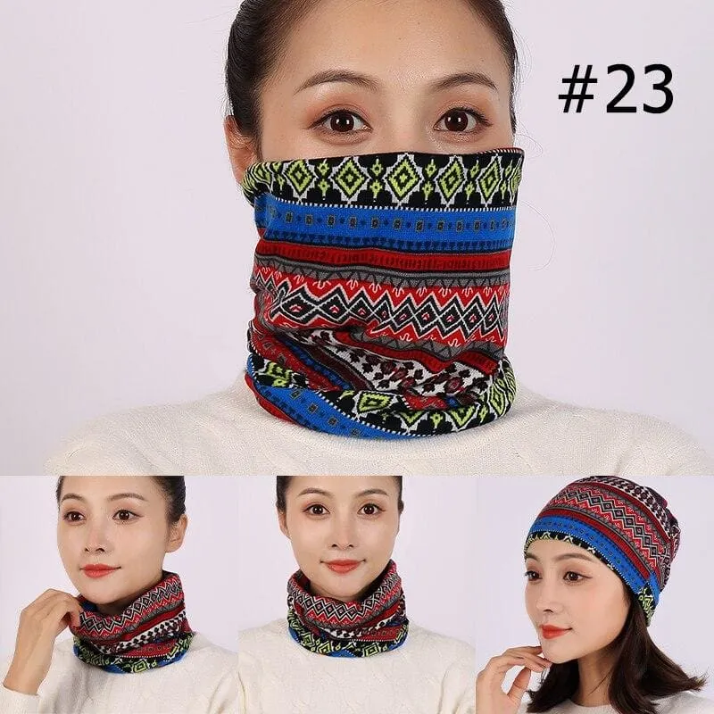 Unisex Cotton Ring Neck Scarf