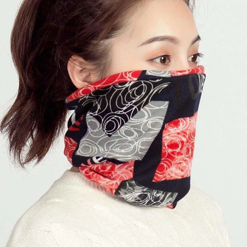 Unisex Cotton Ring Neck Scarf