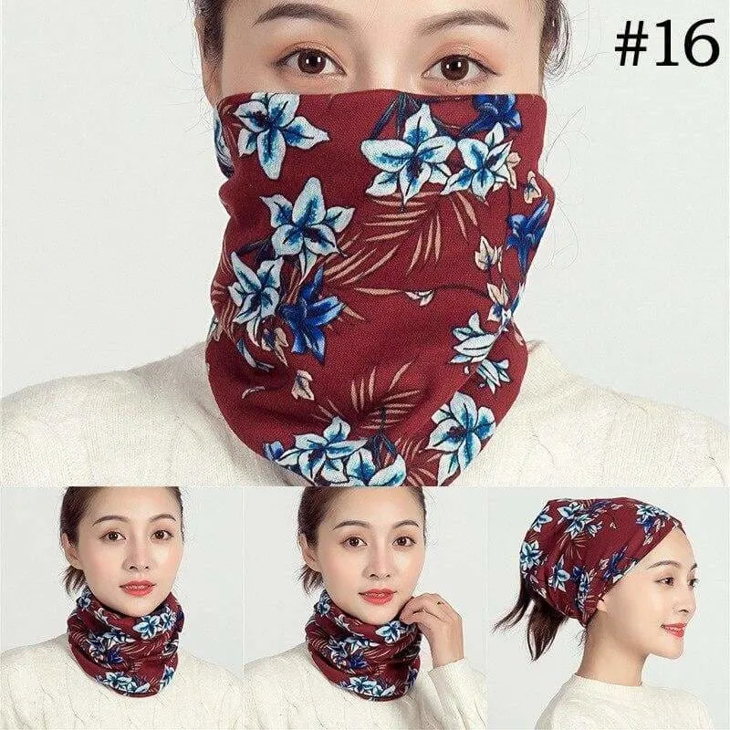 Unisex Cotton Ring Neck Scarf