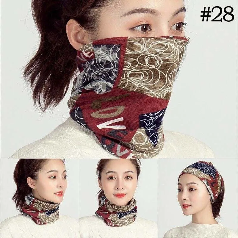Unisex Cotton Ring Neck Scarf