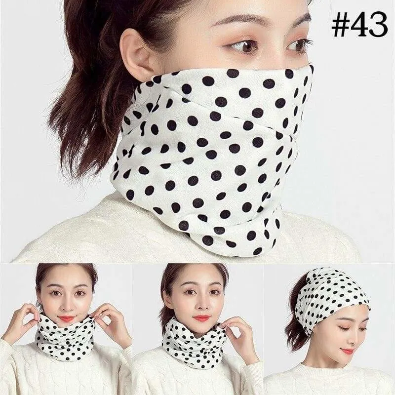 Unisex Cotton Ring Neck Scarf