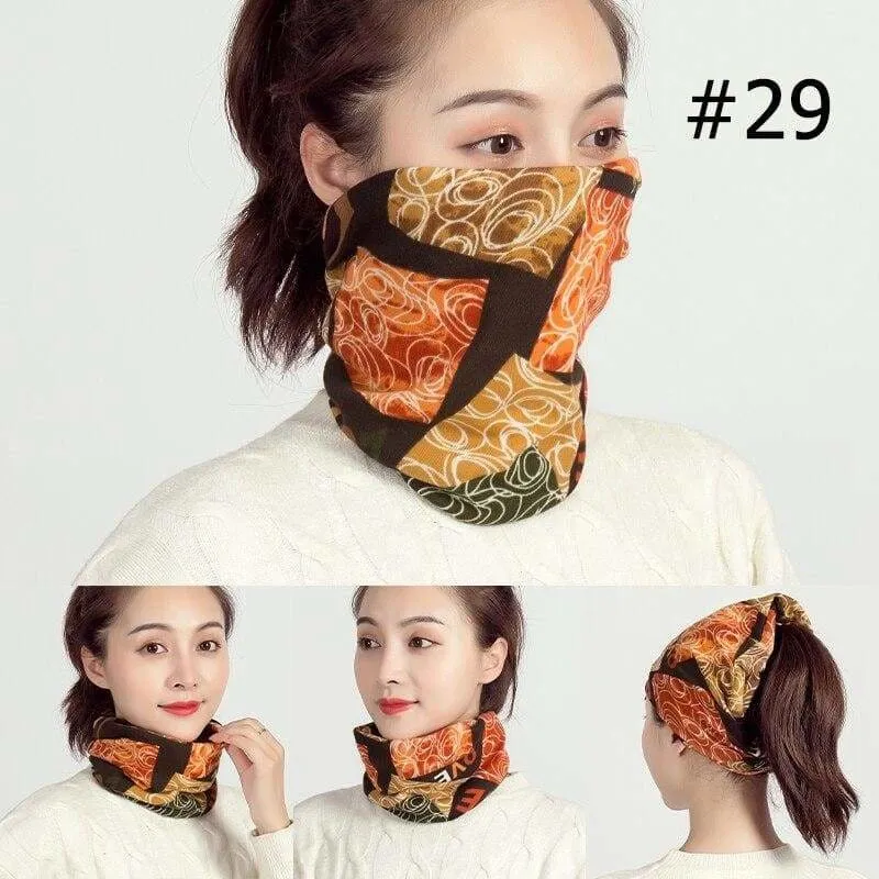 Unisex Cotton Ring Neck Scarf