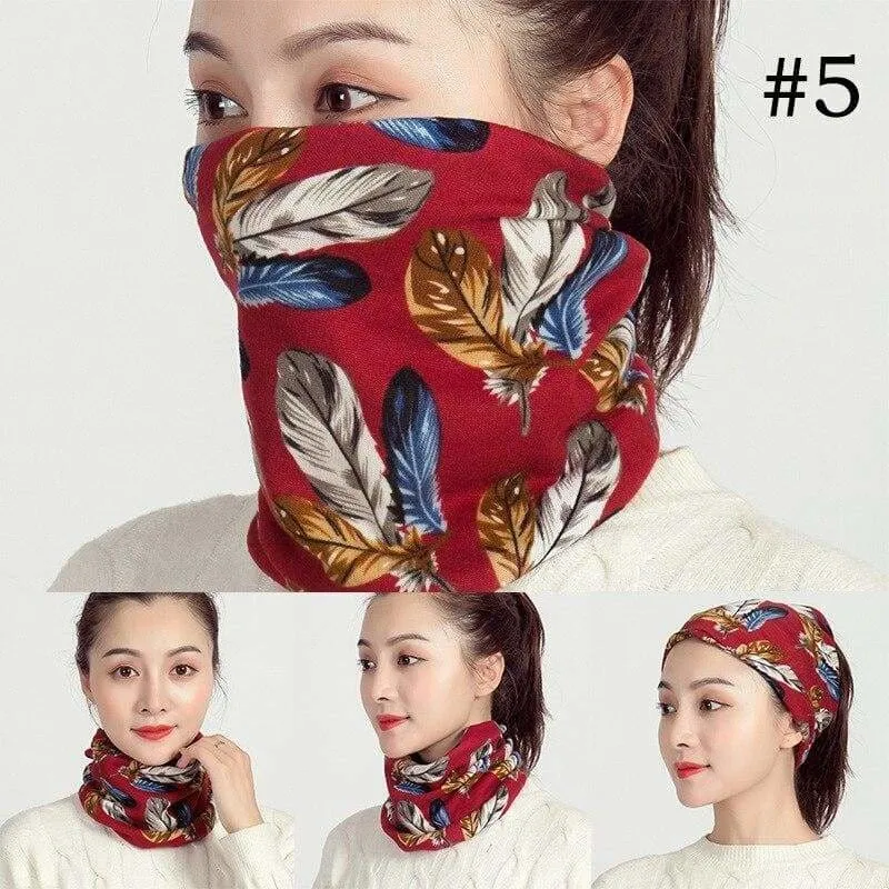 Unisex Cotton Ring Neck Scarf