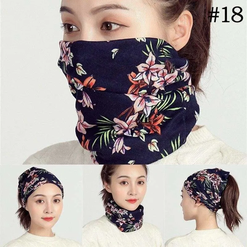 Unisex Cotton Ring Neck Scarf