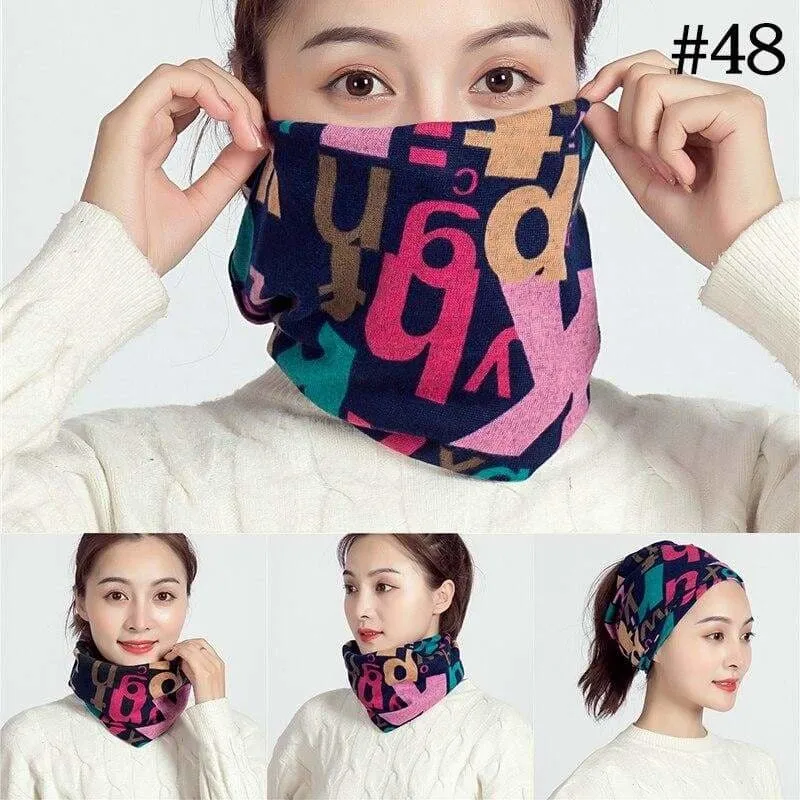 Unisex Cotton Ring Neck Scarf