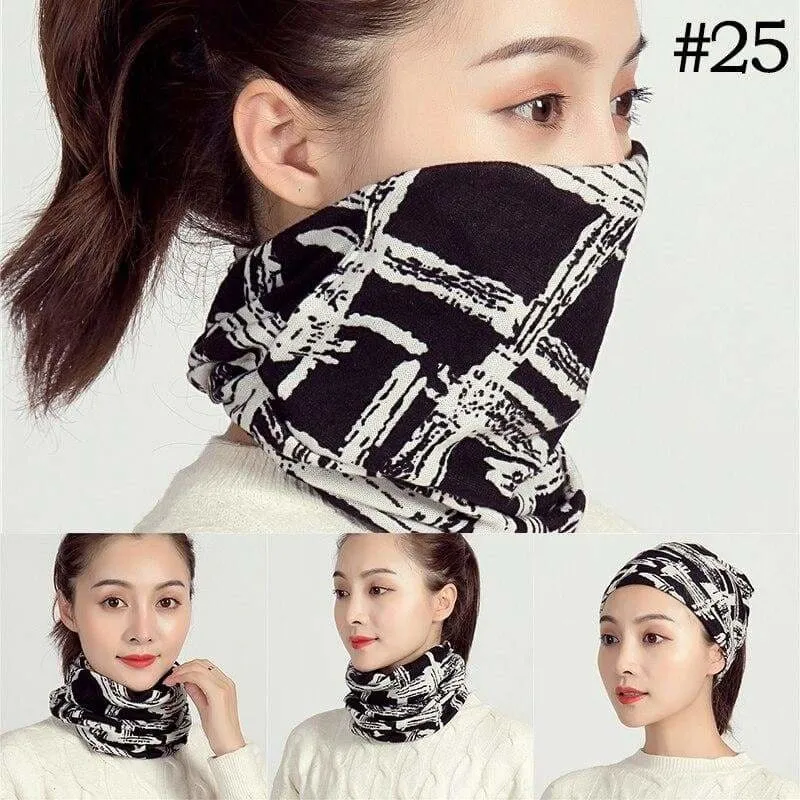 Unisex Cotton Ring Neck Scarf