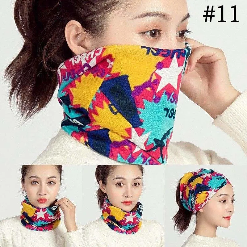 Unisex Cotton Ring Neck Scarf