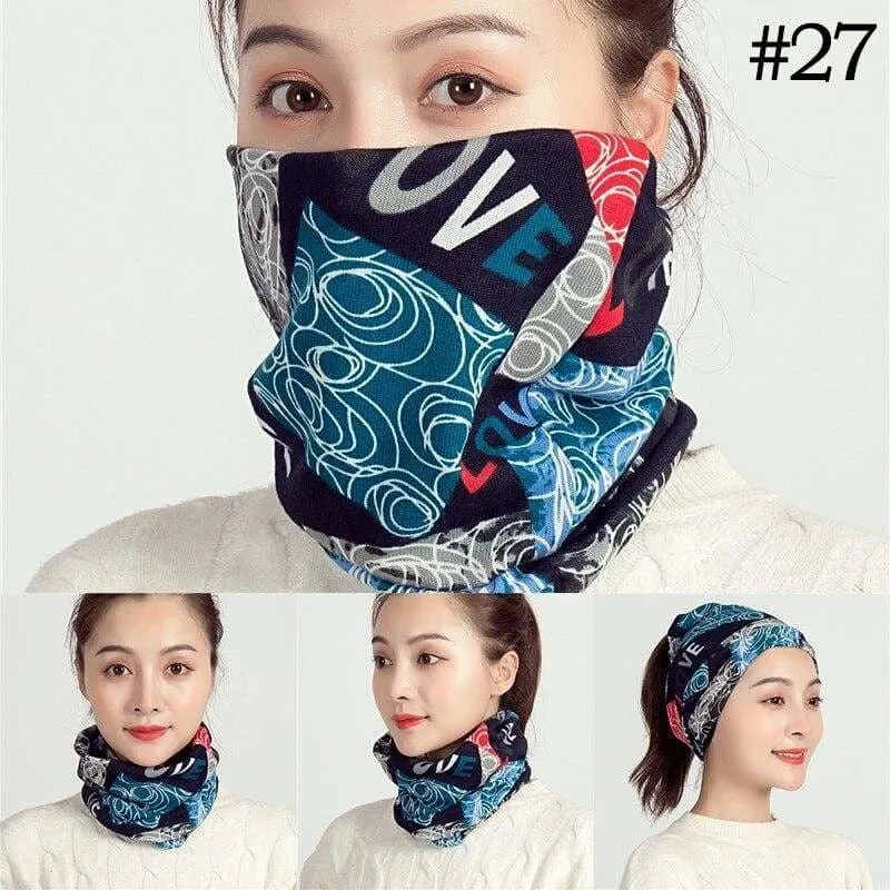 Unisex Cotton Ring Neck Scarf