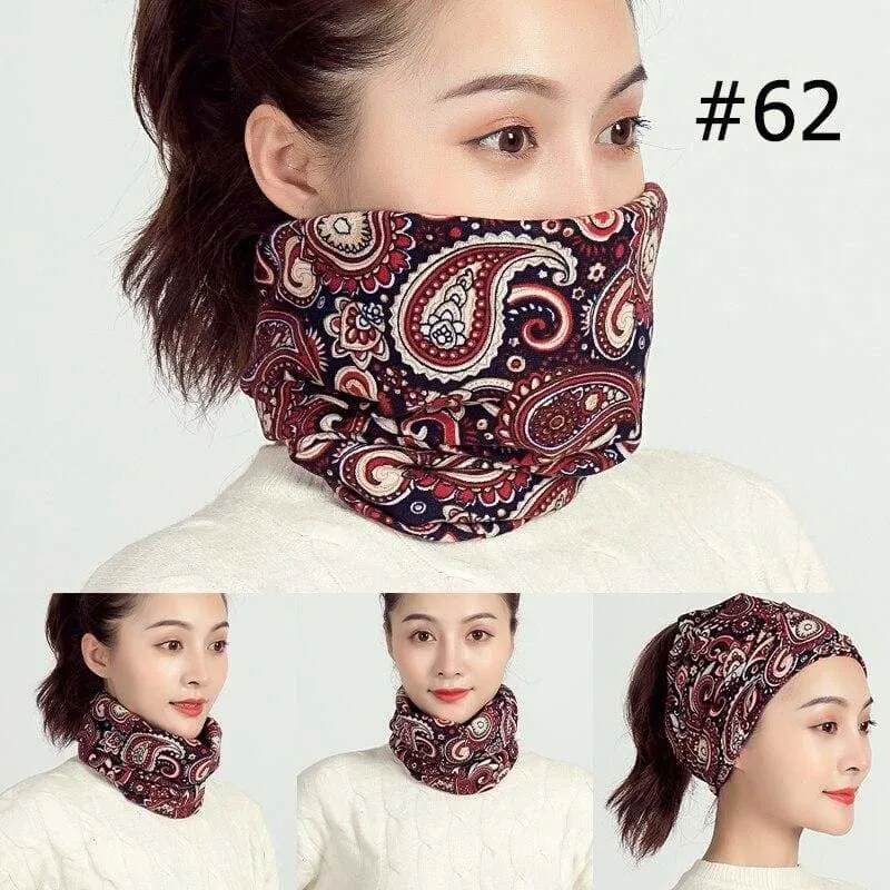 Unisex Cotton Ring Neck Scarf