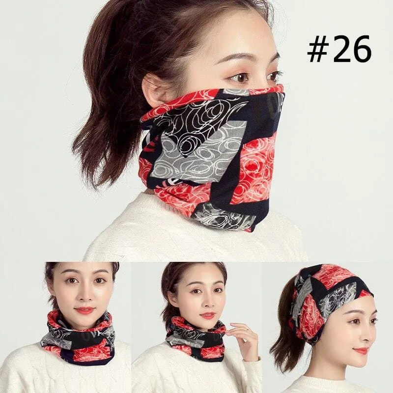 Unisex Cotton Ring Neck Scarf