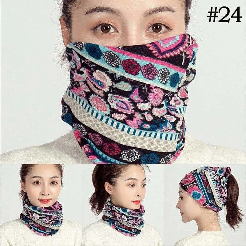 Unisex Cotton Ring Neck Scarf