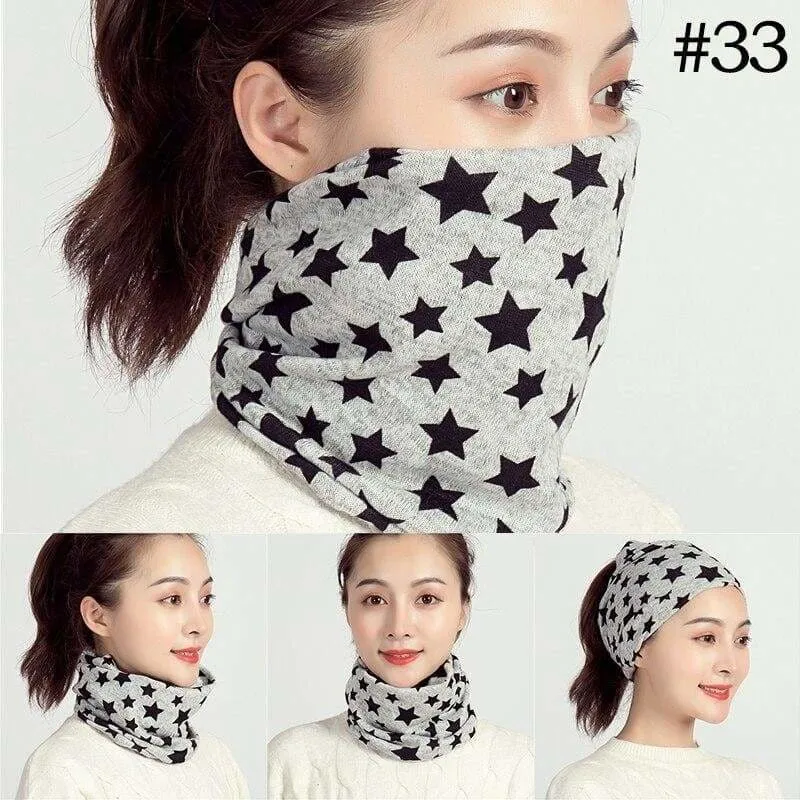 Unisex Cotton Ring Neck Scarf