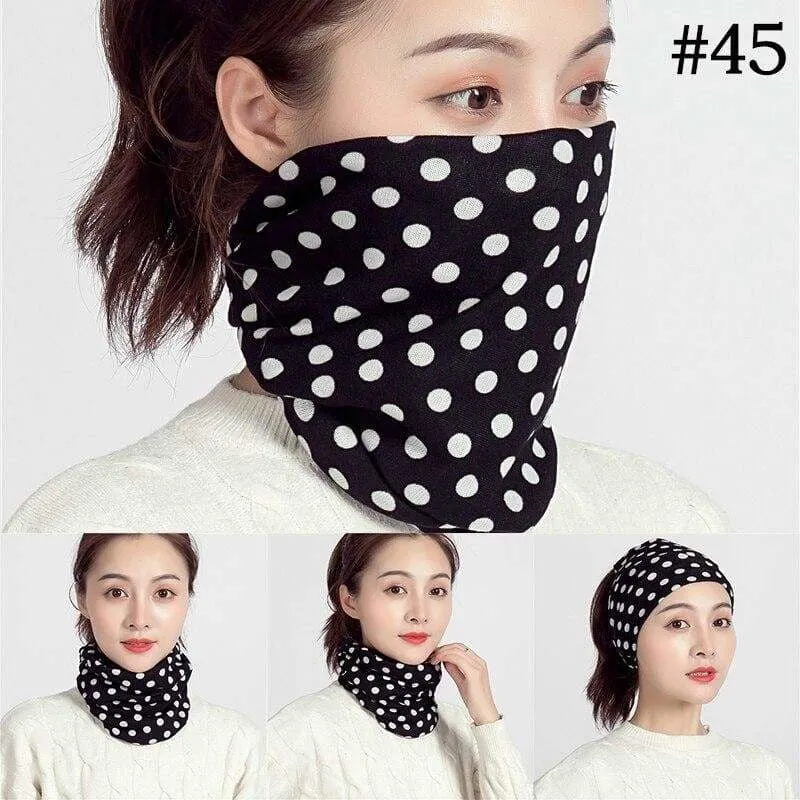 Unisex Cotton Ring Neck Scarf