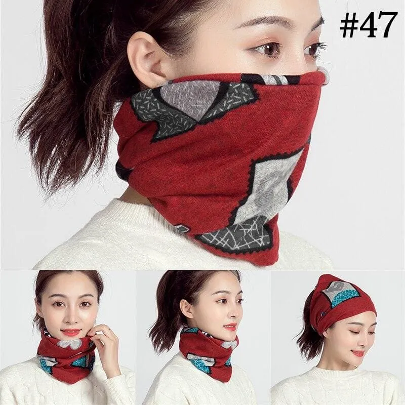 Unisex Cotton Ring Neck Scarf