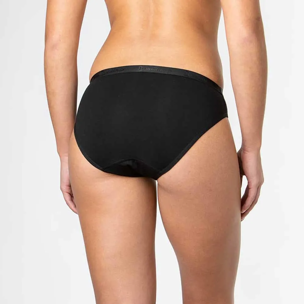 Vegan Bikini Heavy-Overnight Black