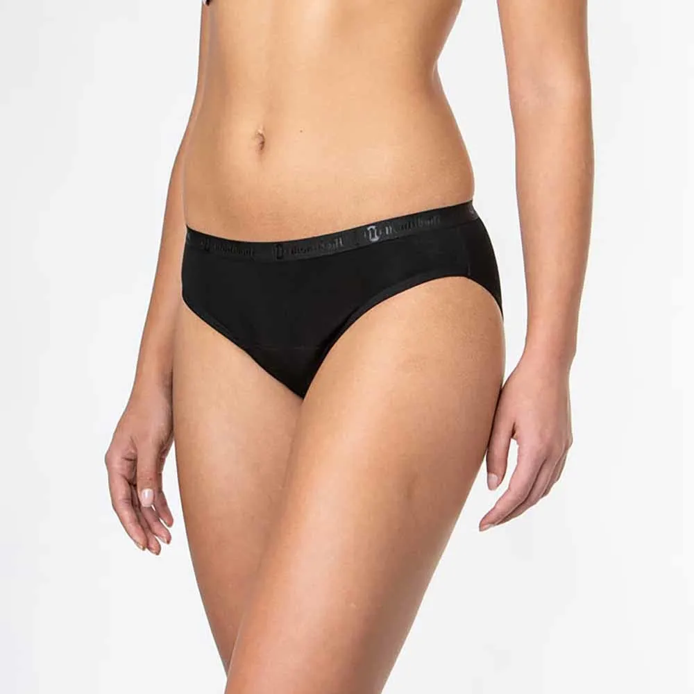 Vegan Bikini Heavy-Overnight Black
