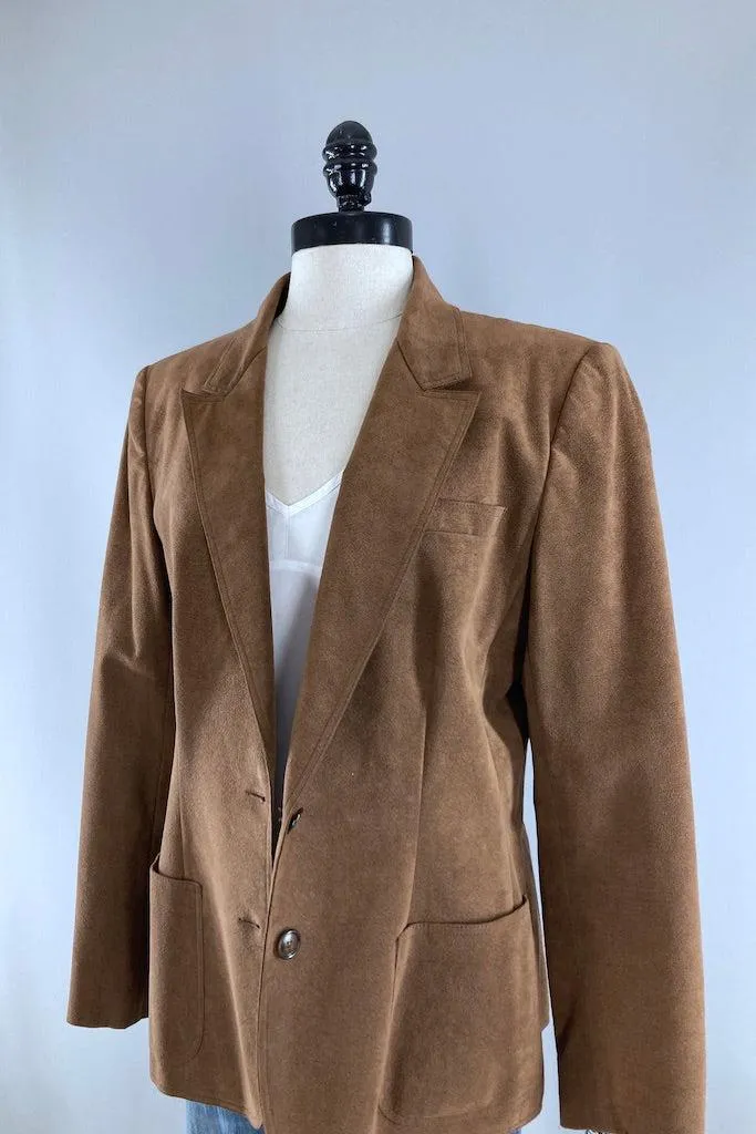 Vintage Neiman Marcus Ultrasuede Blazer