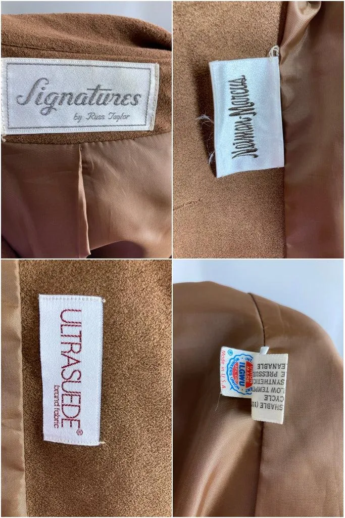 Vintage Neiman Marcus Ultrasuede Blazer