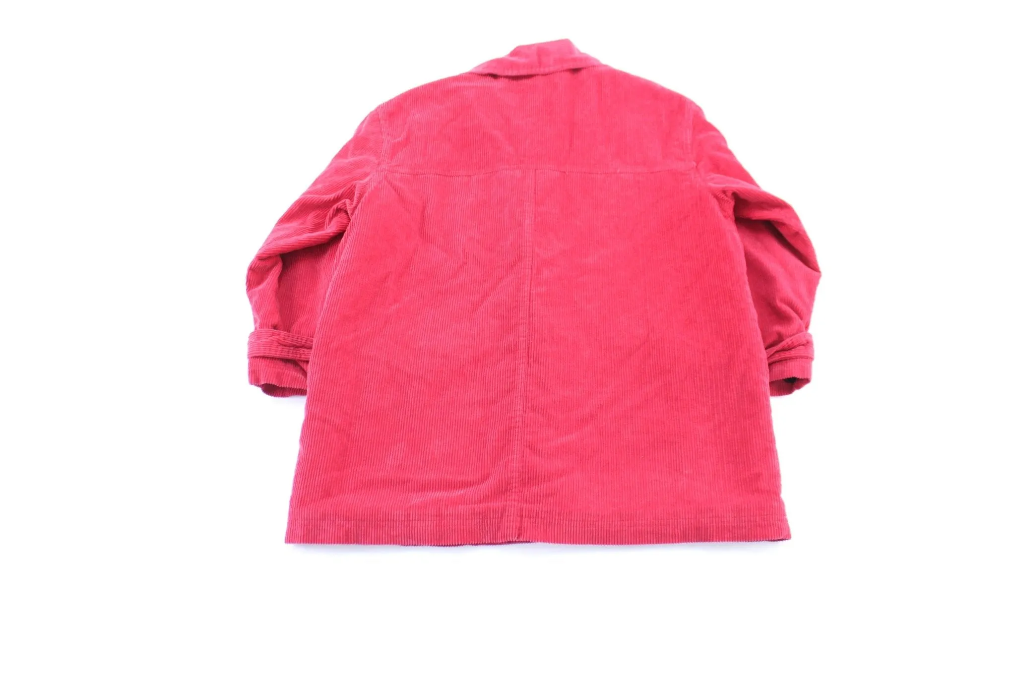 Women's Jantzen Classics Red Corduroy Coat