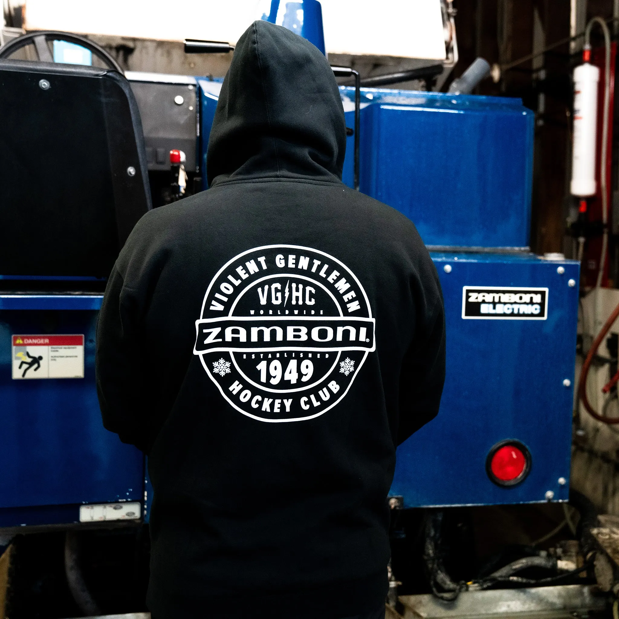 Zamboni 1949 Pullover Hood